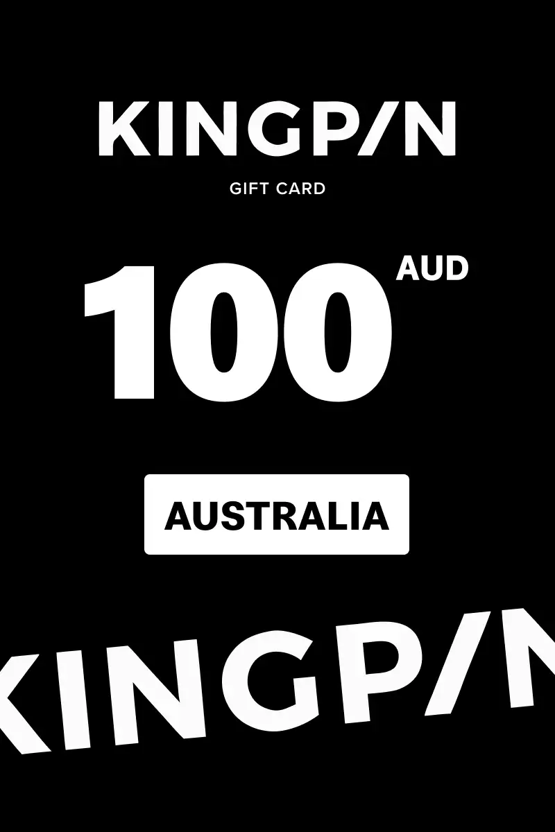 Kingpin 100 AUD Gift Card (Australia) - Digital Key