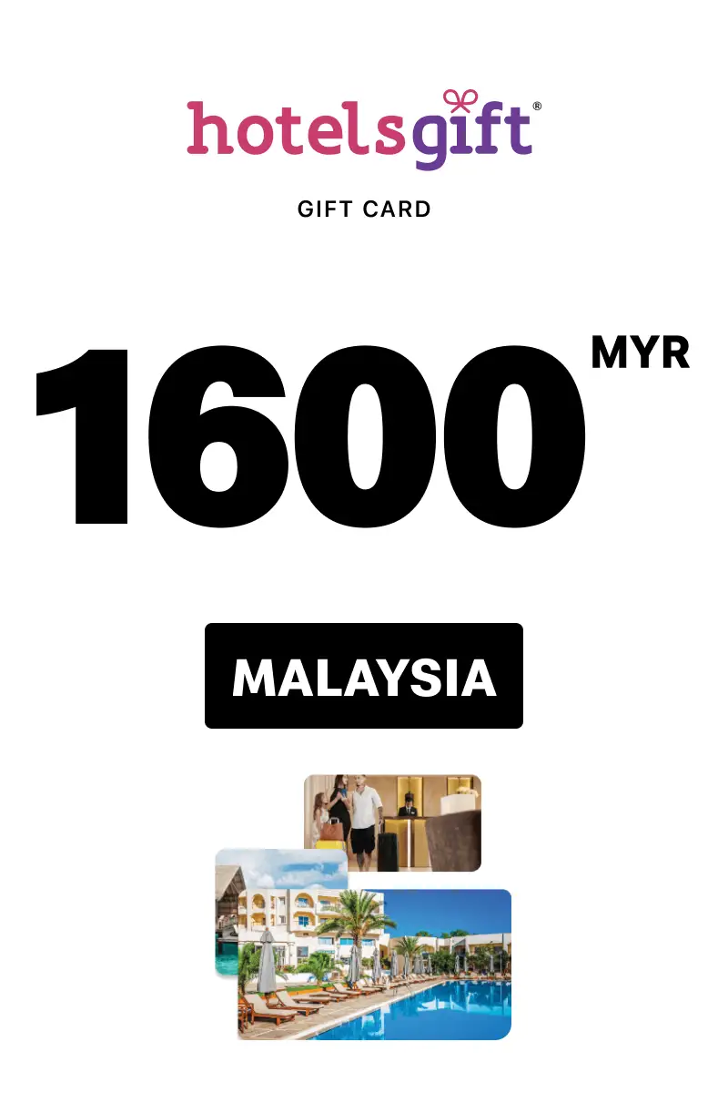 Hotels Gift 1600 MYR Gift Card (Malaysia) - Digital Key