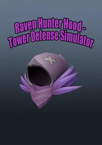 Roblox - Raven Hunter Hood - Tower Defense Simulator DLC (Global) (PC) - Roblox - Digital Key