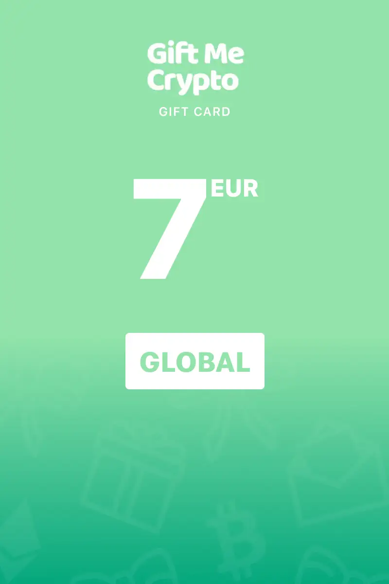 Buy Gift Me Crypto 7 EUR Gift Card (Global) - Digital Key