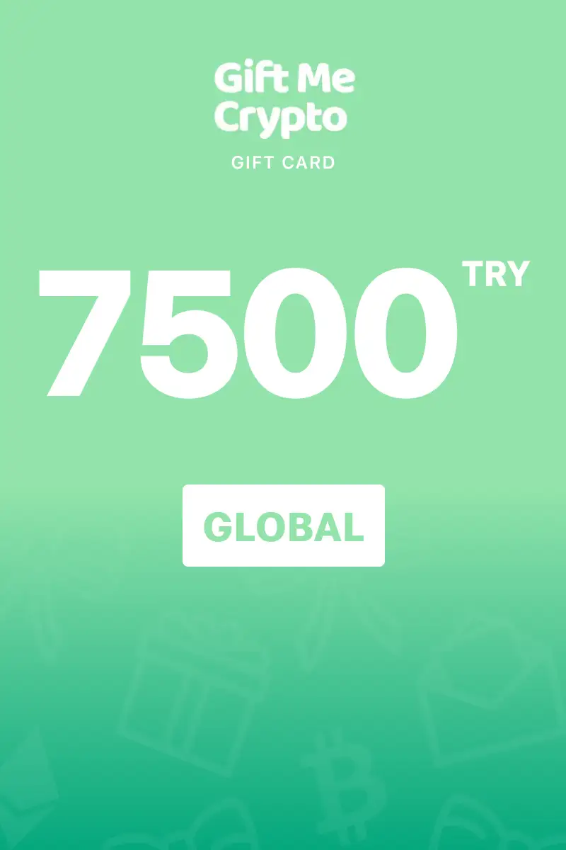 Gift Me Crypto 7500 TRY Gift Card (Global) - Digital Key