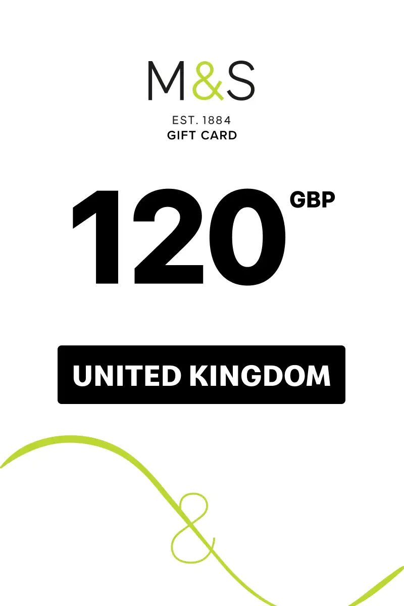 Marks and Spencer 120 GBP Gift Card (United Kingdom) - Digital Key