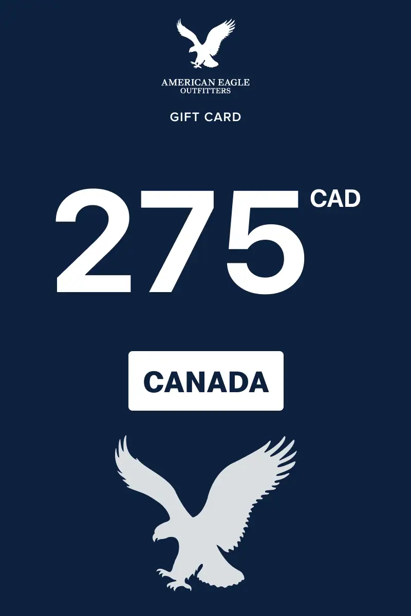 American Eagle Outfitters 275 CAD Gift Card (Canada) - Digital Key