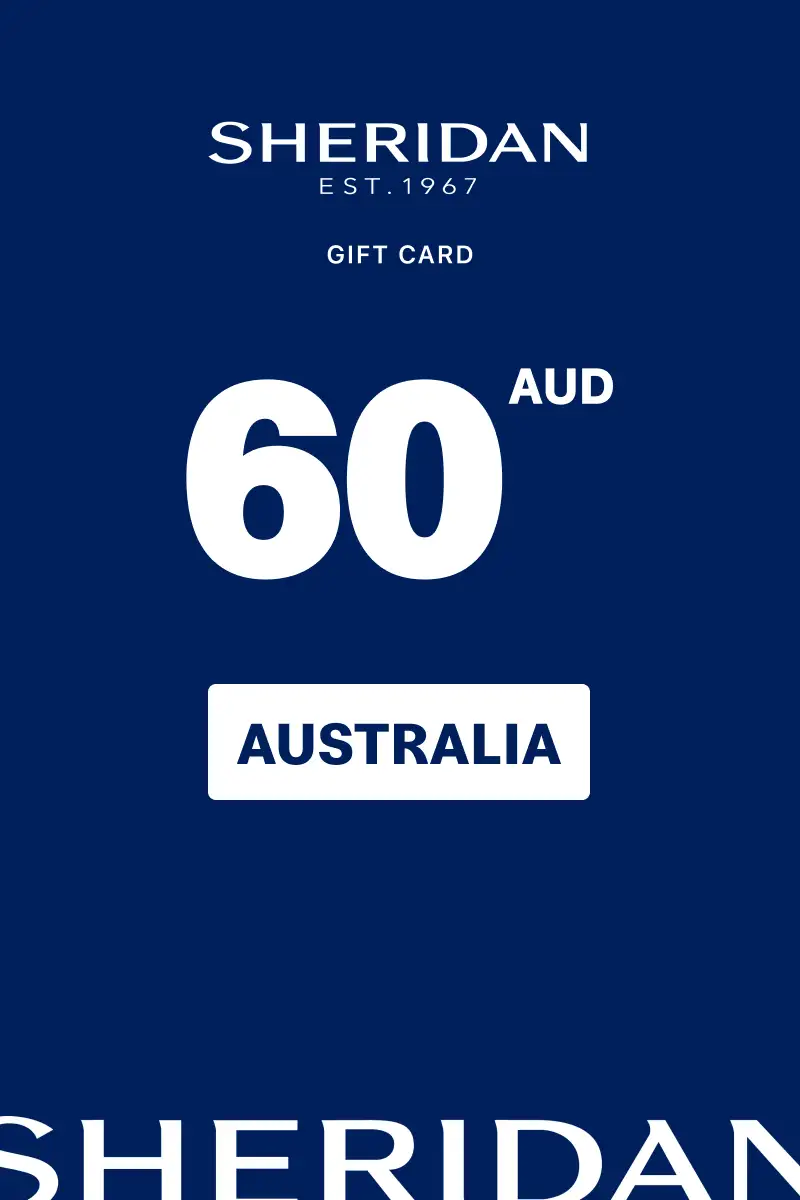 Sheridan 60 AUD Gift Card (Australia) - Digital Key
