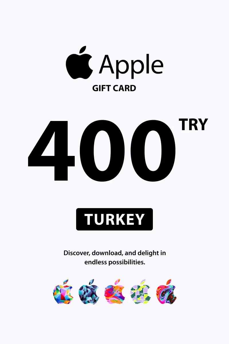 Apple 400 TRY Gift Card (Turkey) - Digital Key