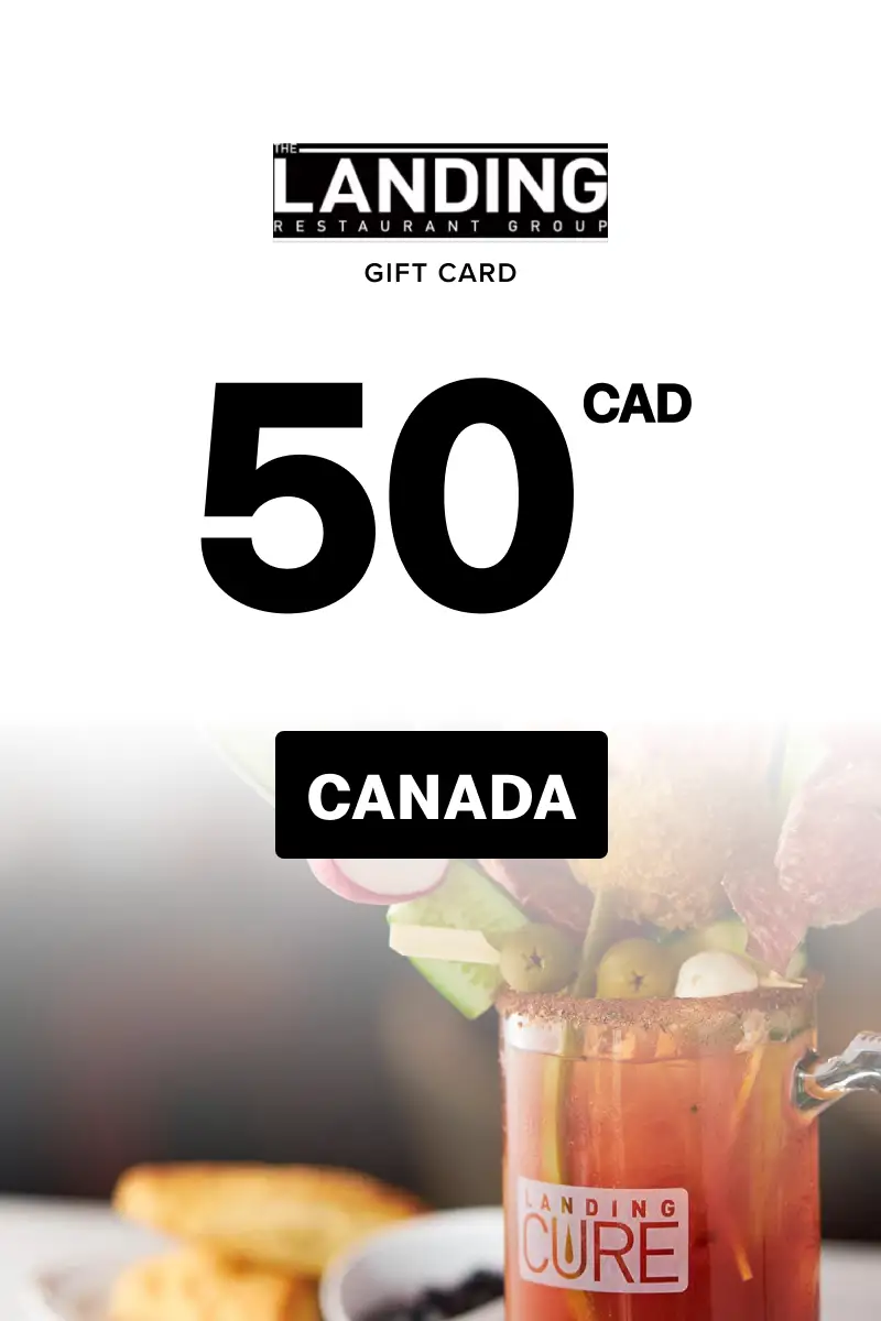 The Landing Group of Restaurants 50 CAD Gift Card (Canada) - Digital Key