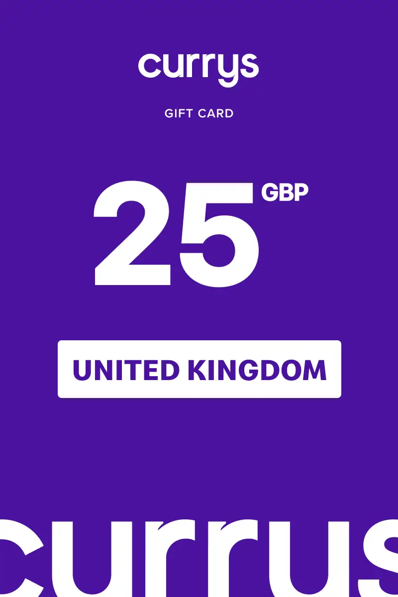 Currys 25 GBP Gift Card (United Kingdom) - Digital Key