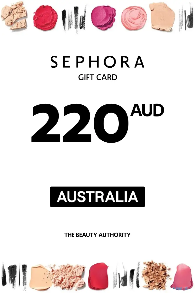 Sephora 220 AUD Gift Card (Australia) - Digital Key