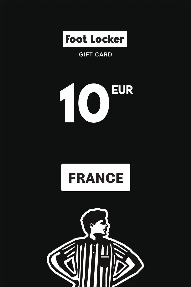 Foot Locker 10 EUR Gift Card (France) - Digital Key