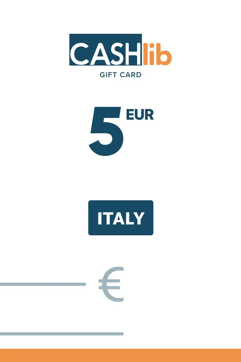 CASHlib 5 EUR Gift Card (Italy) - Digital Key