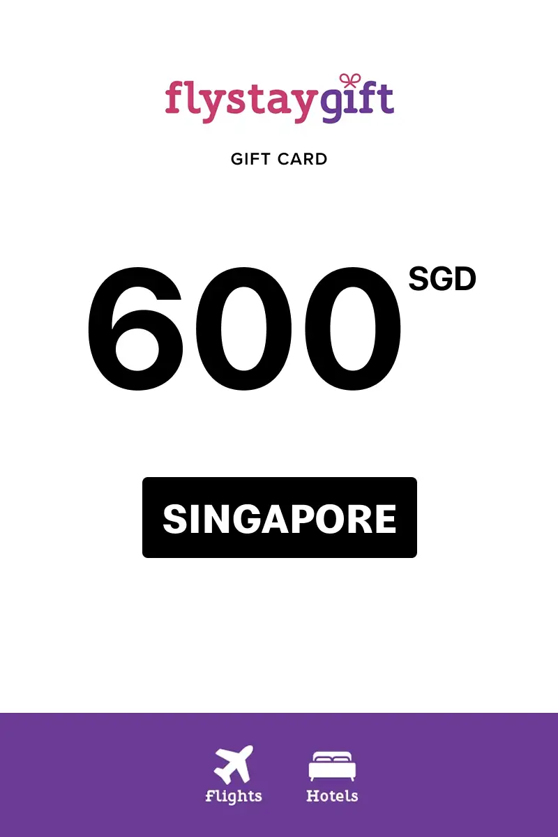 Flystay Gift 600 SGD Gift Card (Singapore) - Digital Key