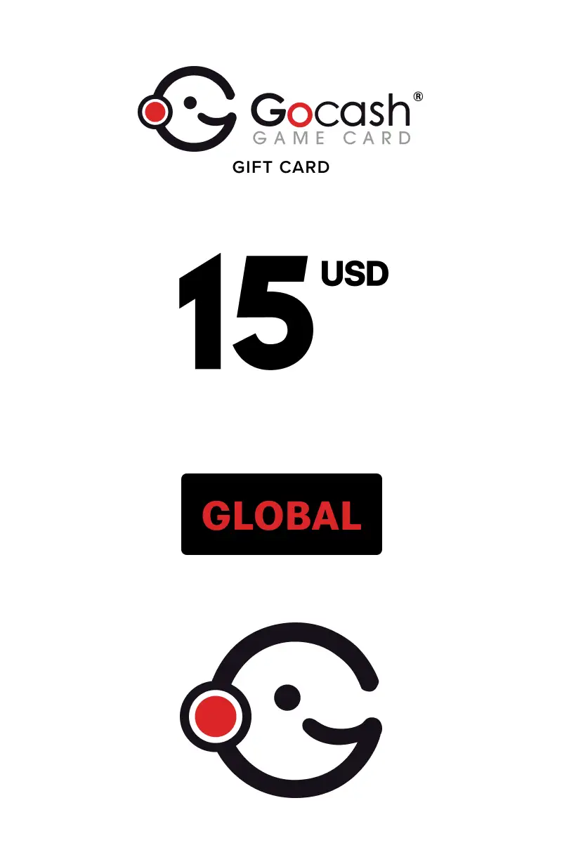 GoCash Game Card 15 USD Gift Card (Global) - Digital Key