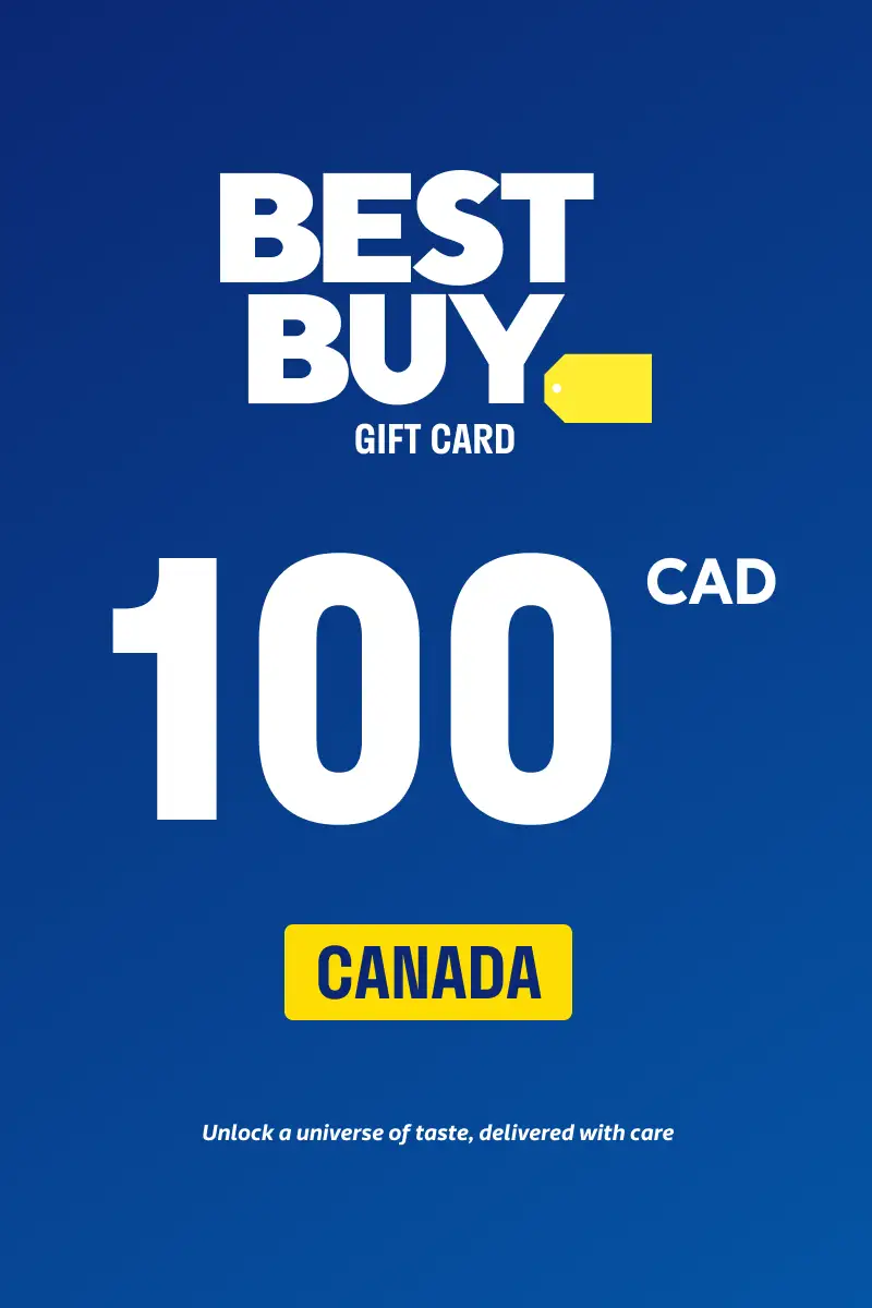 Best Buy 100 CAD Gift Card (Canada) - Digital Key