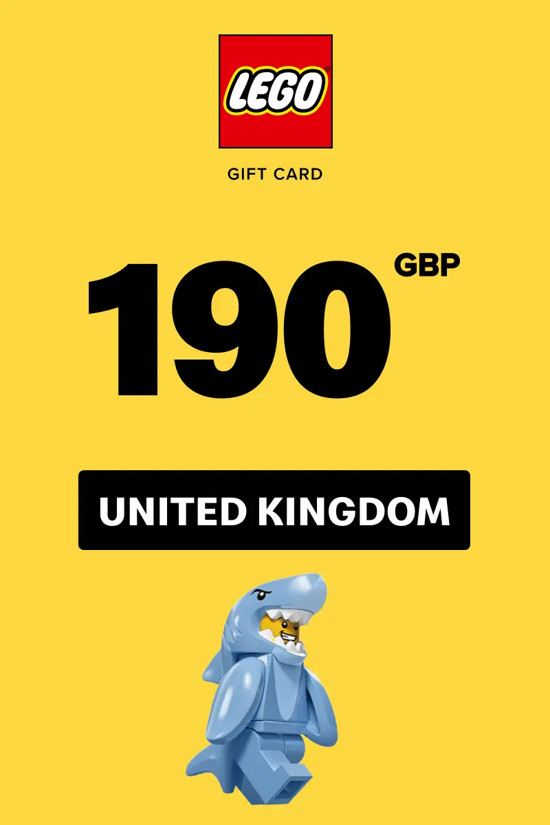 LEGO 190 GBP Gift Card (United Kingdom) - Digital Key