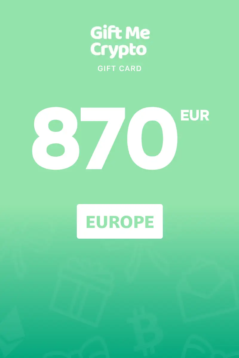 Gift Me Crypto (LTC) 870 EUR Gift Card (Europe) - Digital Key