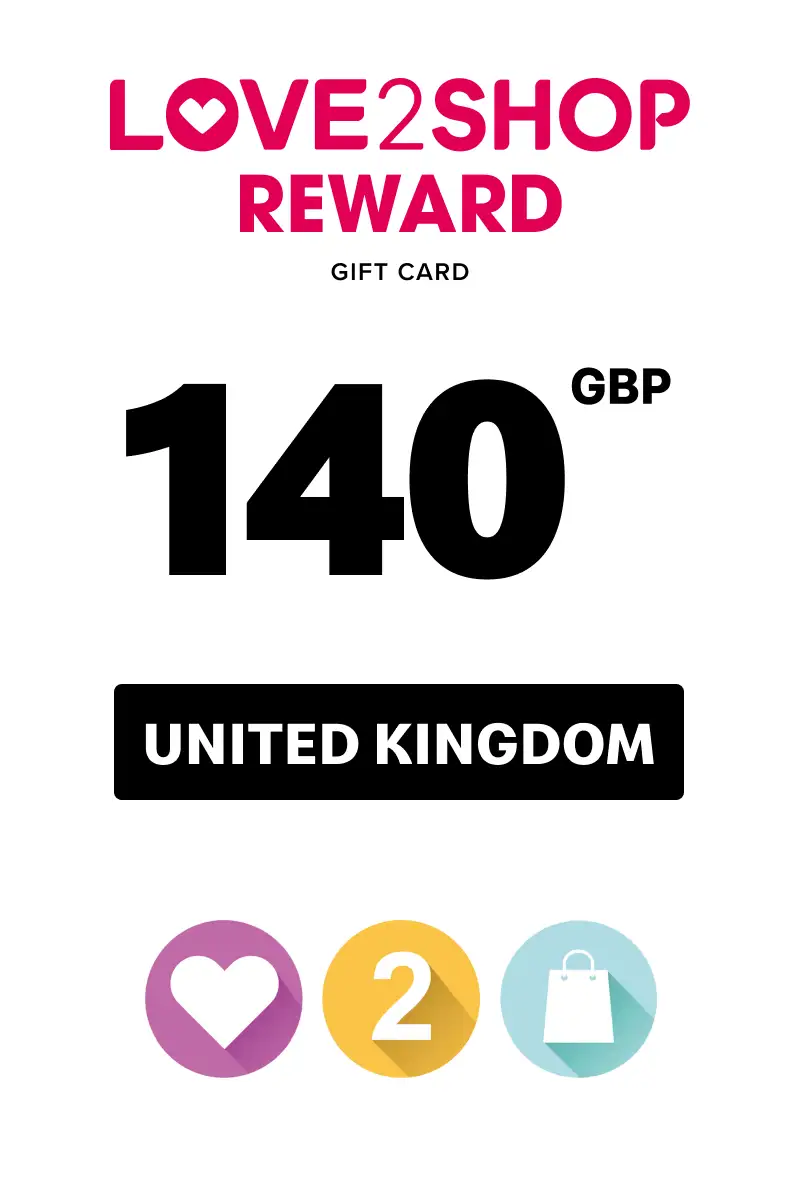 Love2Shop Holidays 140 GBP Gift Card (United Kingdom) - Digital Key