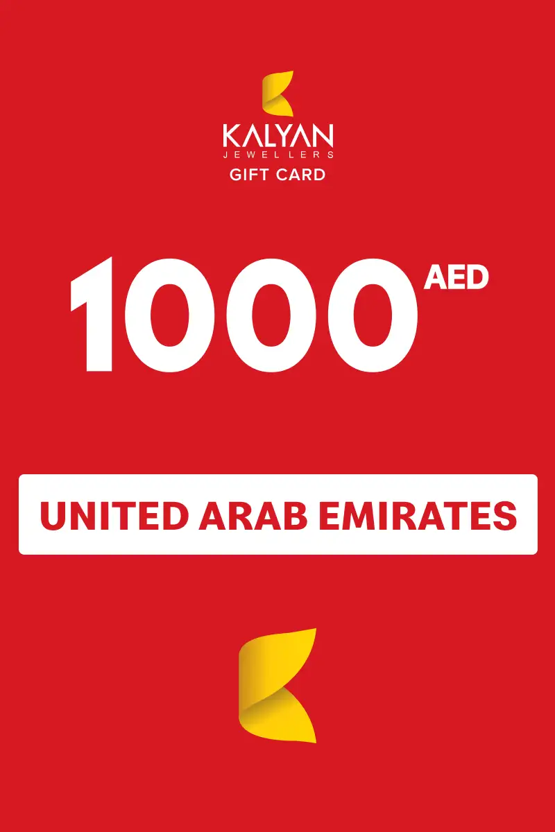 Kalyan Jewellers 1000 AED Gift Card (United Arab Emirates) - Digital Key