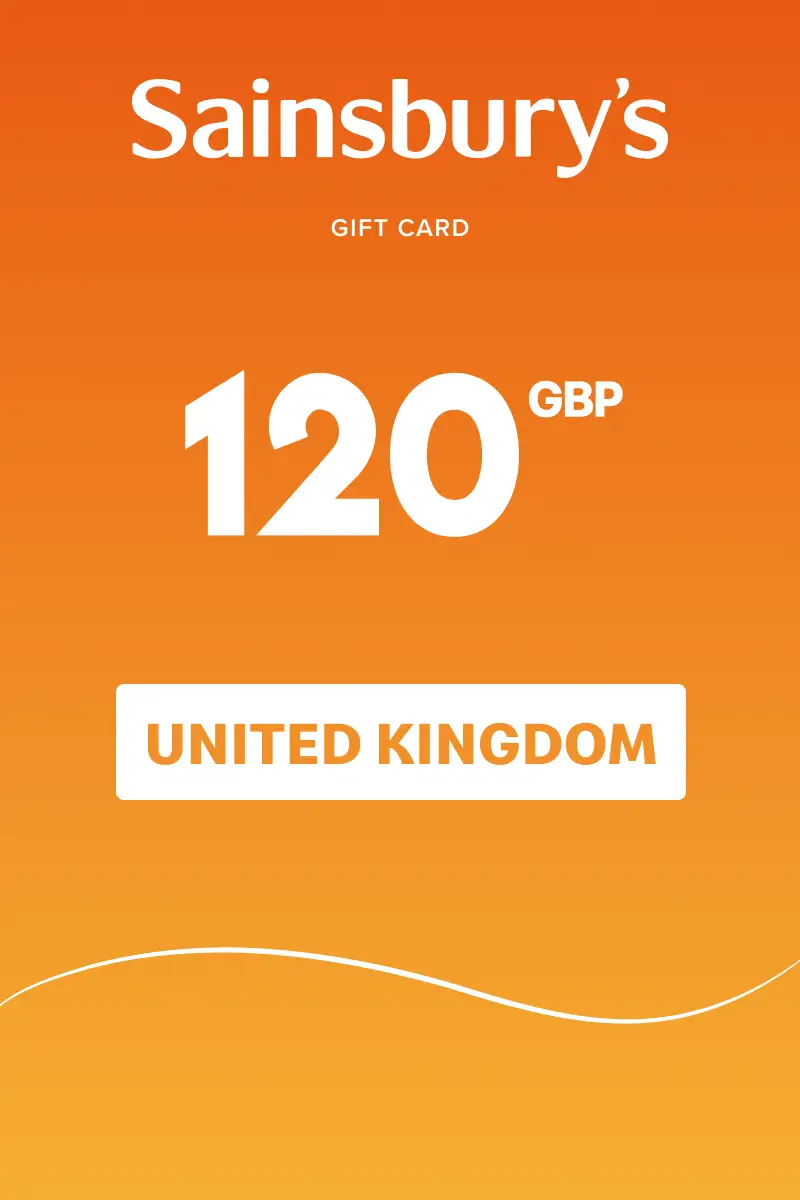Sainsbury's 120 GBP Gift Card (United Kingdom) - Digital Key