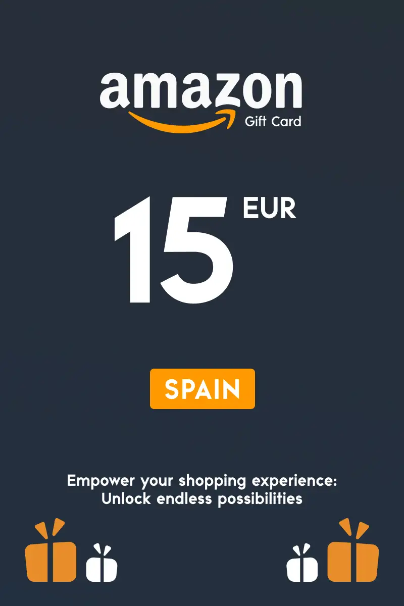 Amazon 15 EUR Gift Card (Spain) - Digital Key