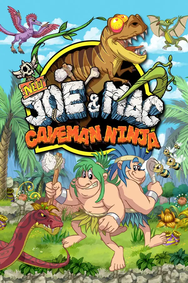 New Joe and Mac - Caveman Ninja (Global) (PC) - Steam - Digital Key