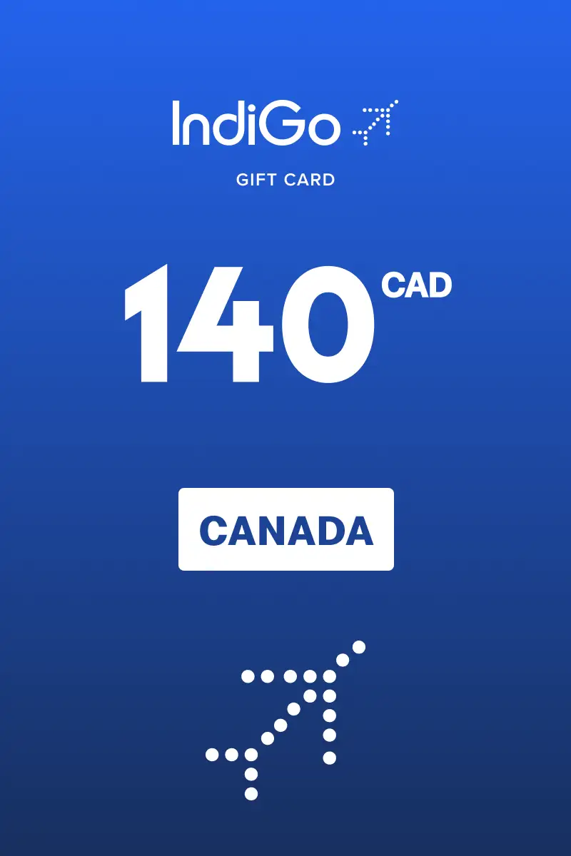 Indigo 140 CAD Gift Card (Canada) - Digital Key