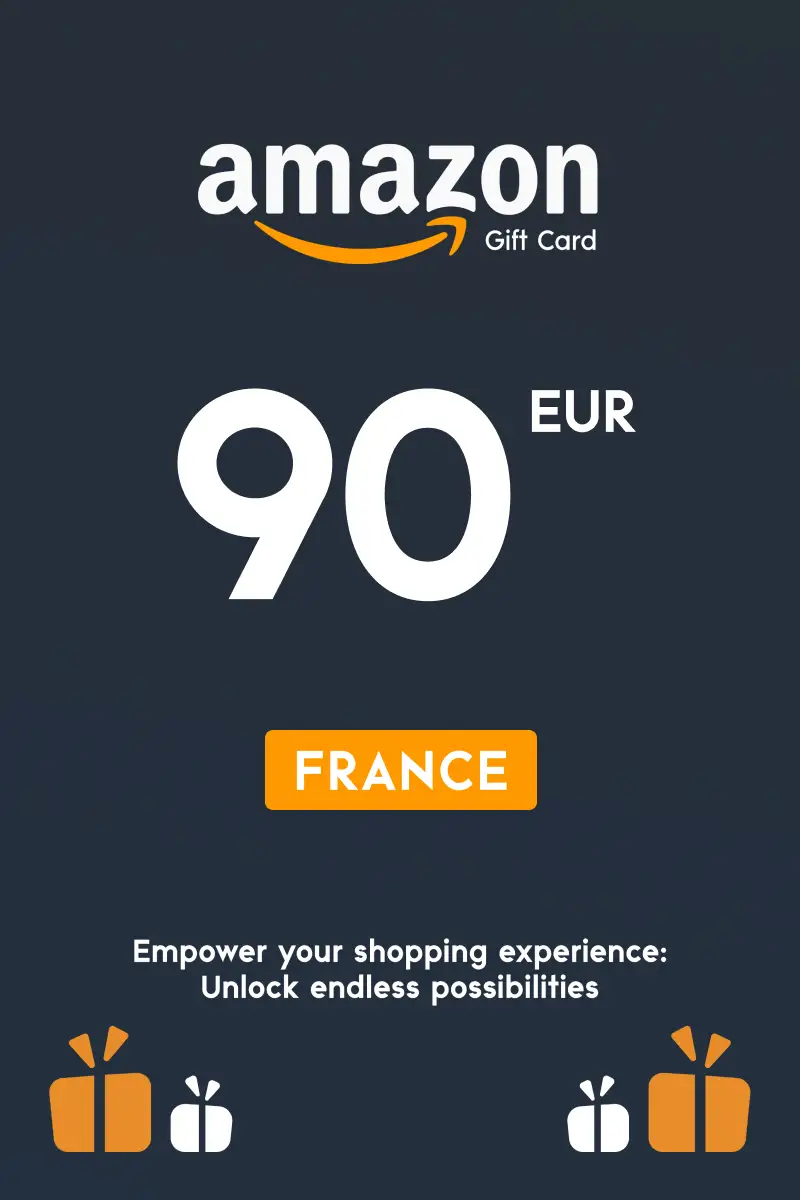 Amazon 90 EUR Gift Card (France) - Digital Key