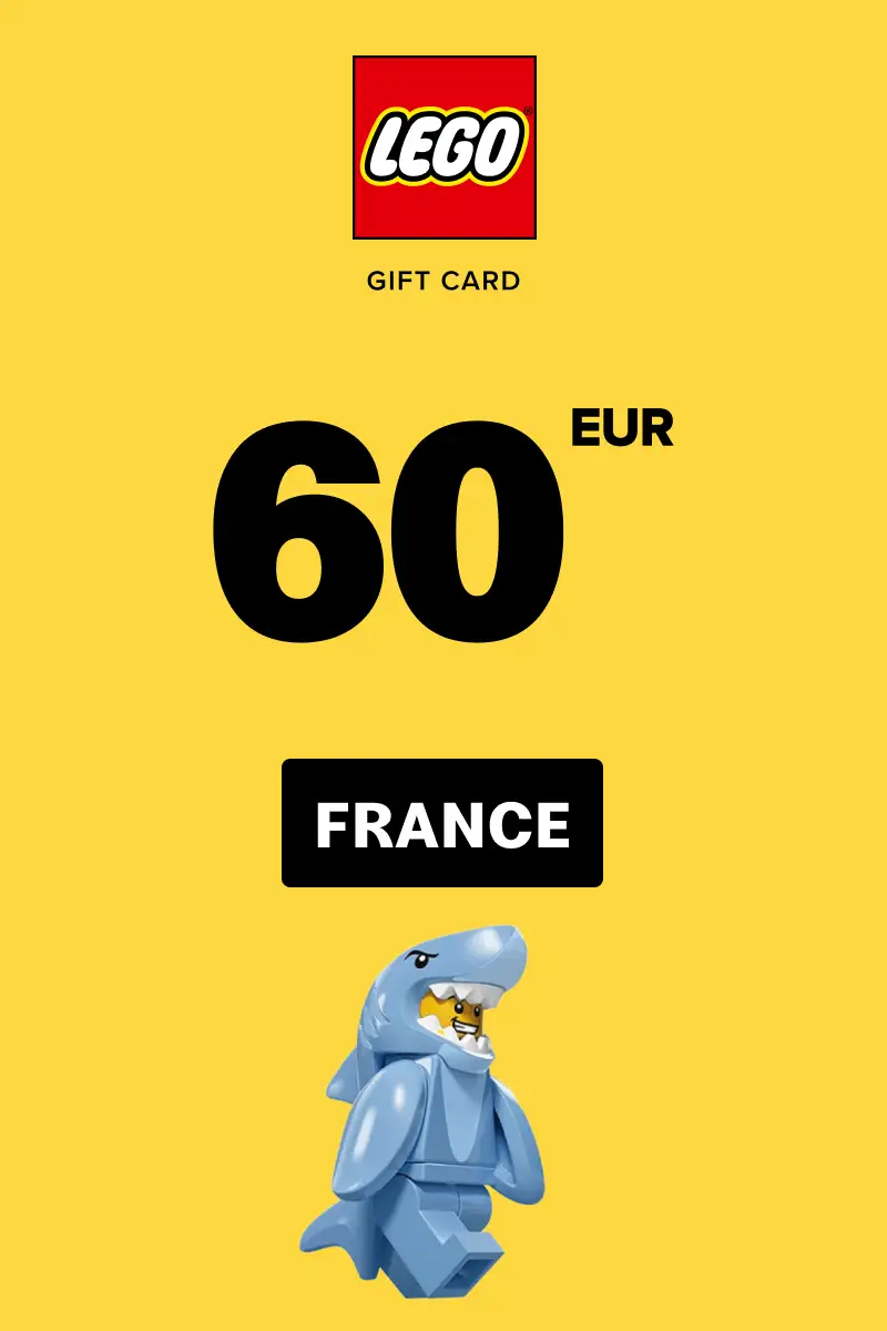 LEGO 60 EUR Gift Card (France) - Digital Key