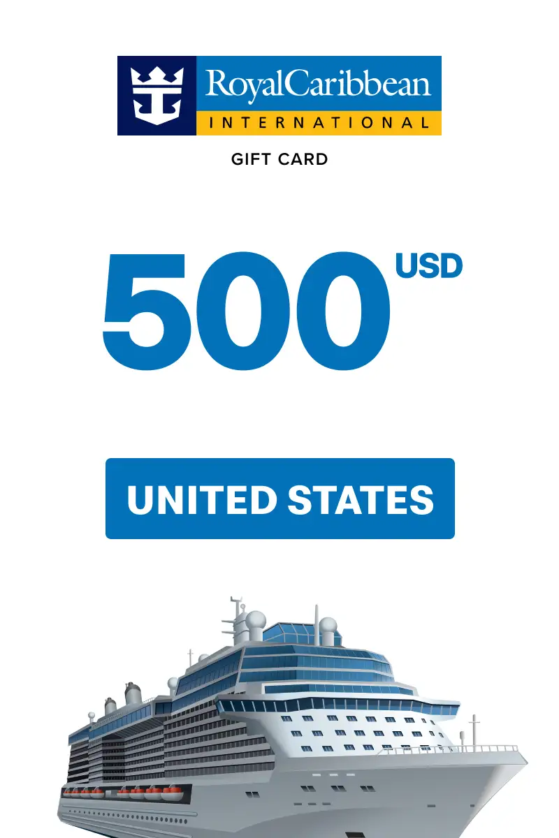 Royal Caribbean Cruises 500 USD Gift Card (United States) - Digital Key