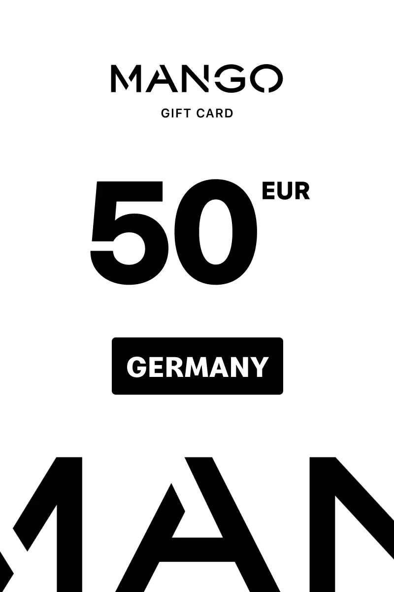 Mango 50 EUR Gift Card (Germany) - Digital Key