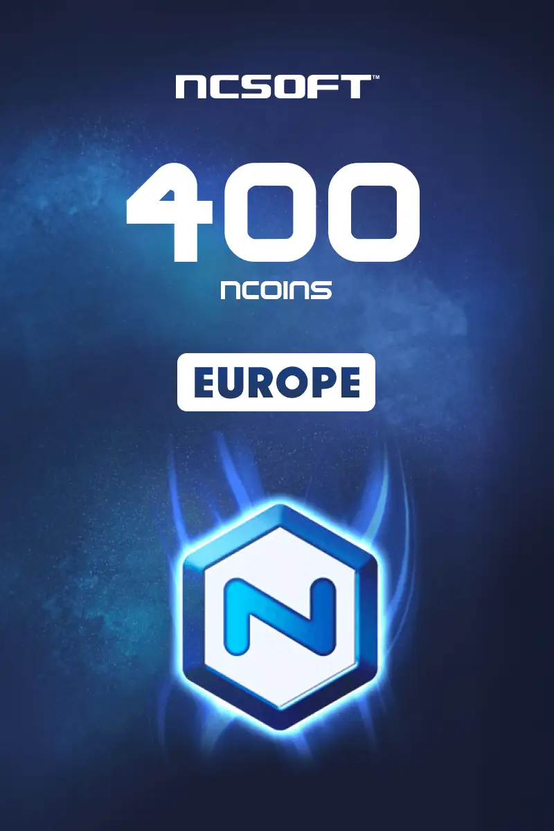 400 NCoins (Europe) (PC) - NCSoft - Digital Key