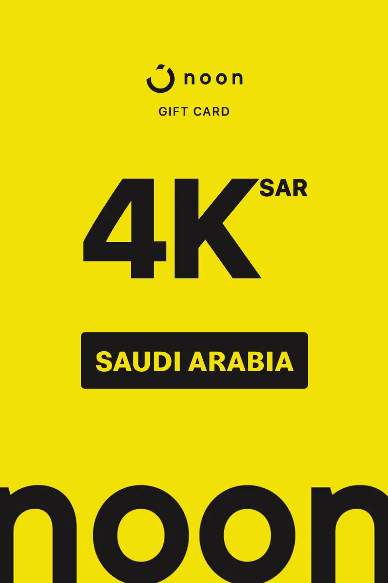 Noon 4000 SAR Gift Card (Saudi Arabia) - Digital Key