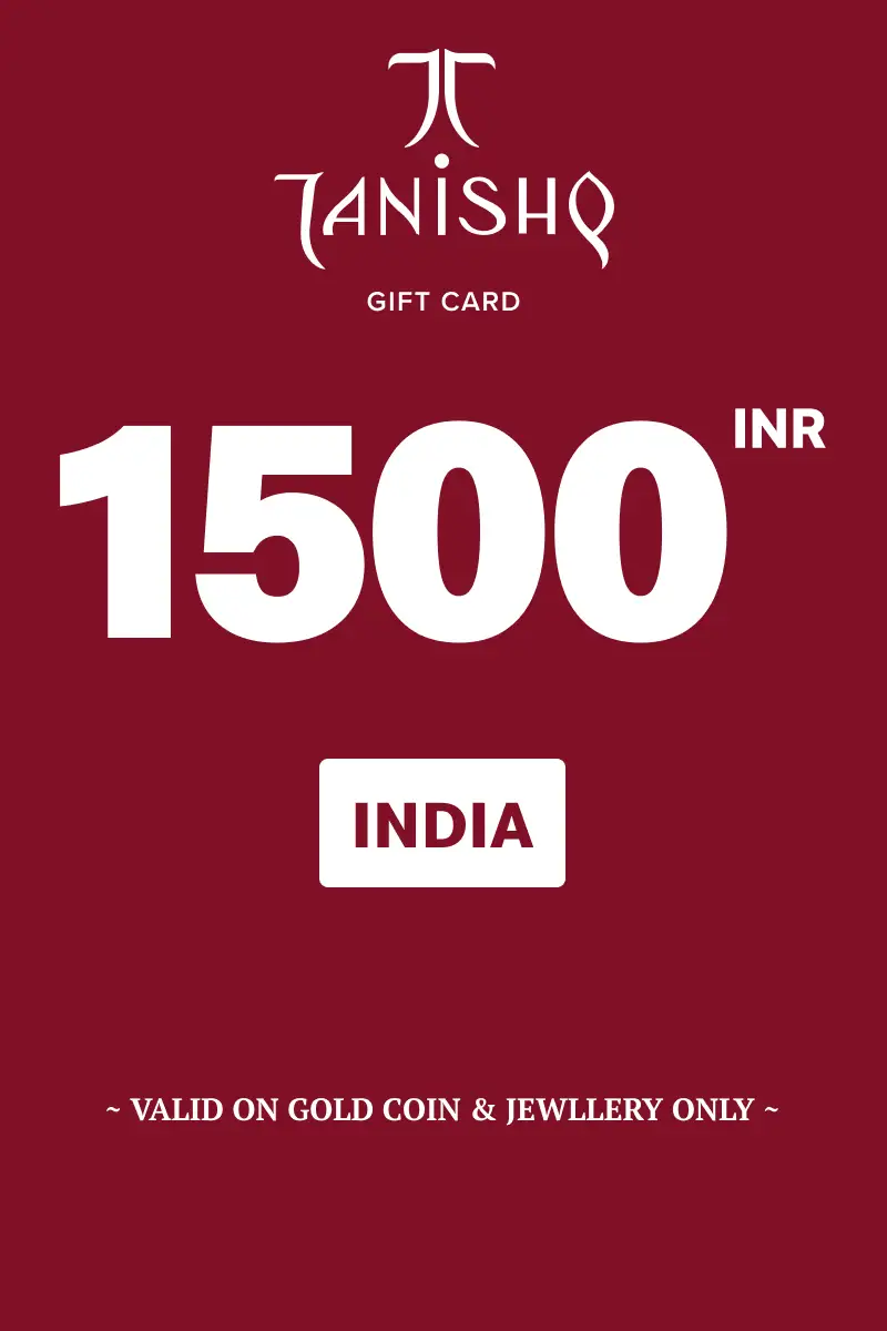 Tanishq Gold Coin 1500 INR Gift Card (India) - Digital Key