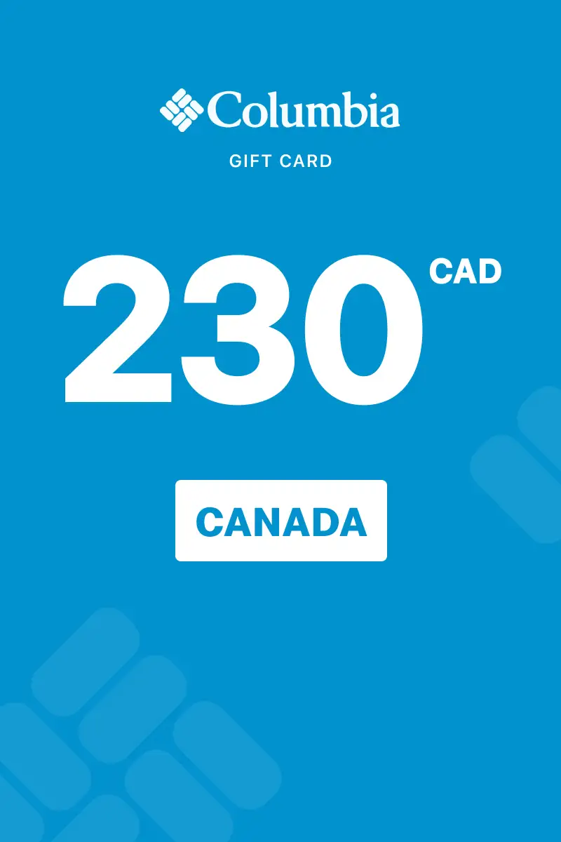 Columbia Sportswear 230 CAD Gift Card (Canada) - Digital Key afbeelding 1