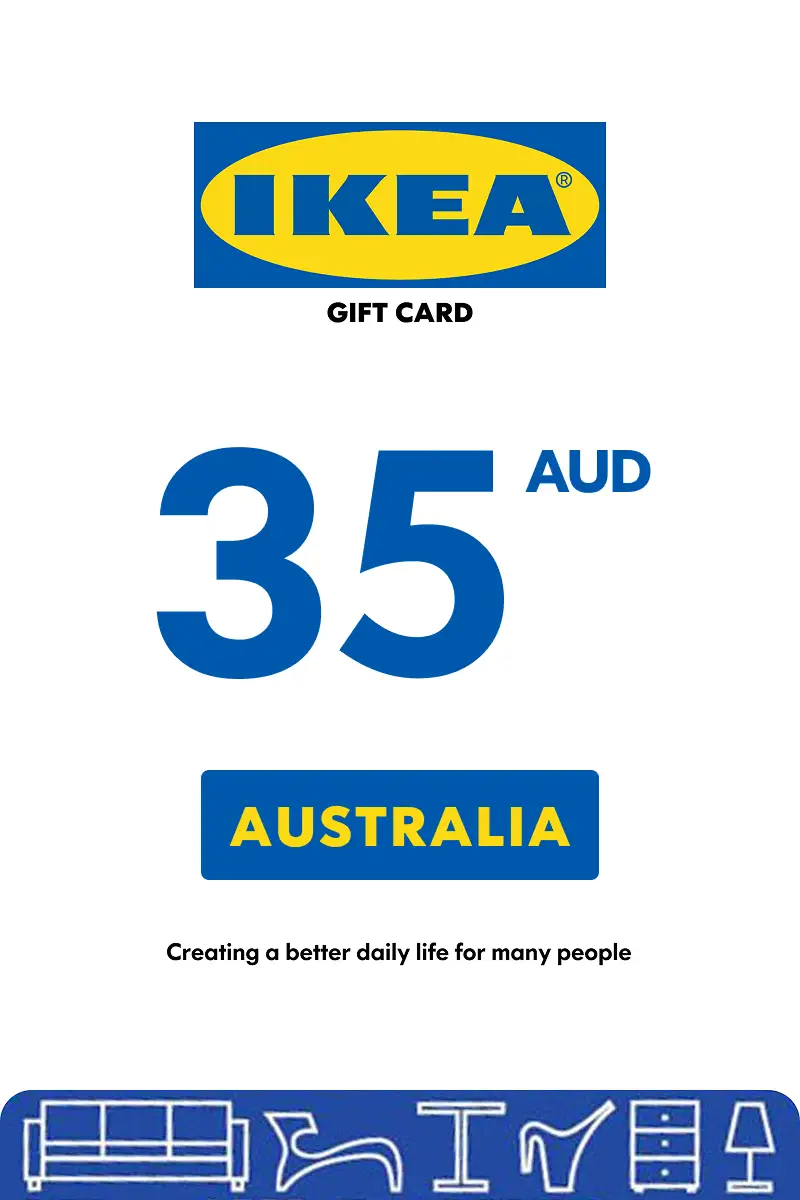 IKEA 35 AUD Gift Card (Australia) - Digital Key
