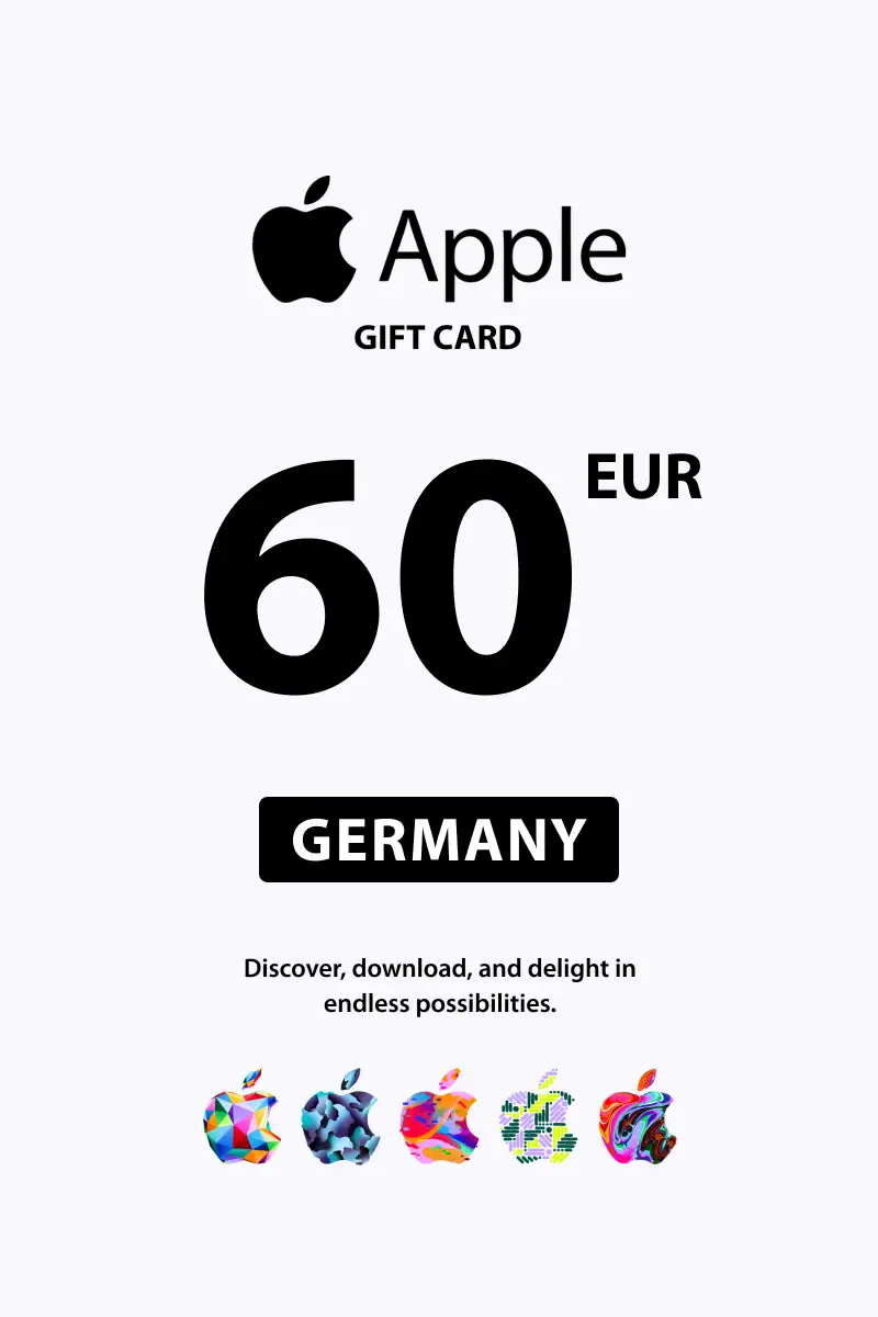 Apple 60 EUR Gift Card (Germany) - Digital Key