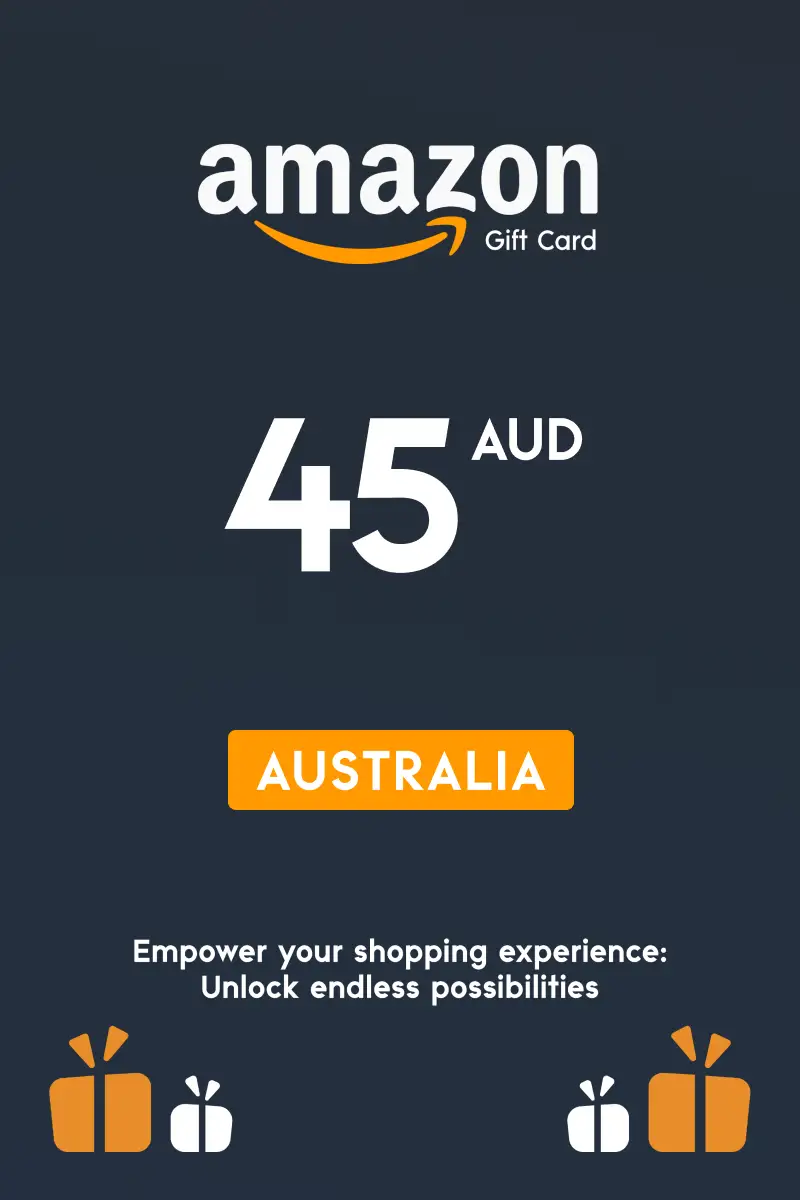Amazon 45 AUD Gift Card (Australia) - Digital Key