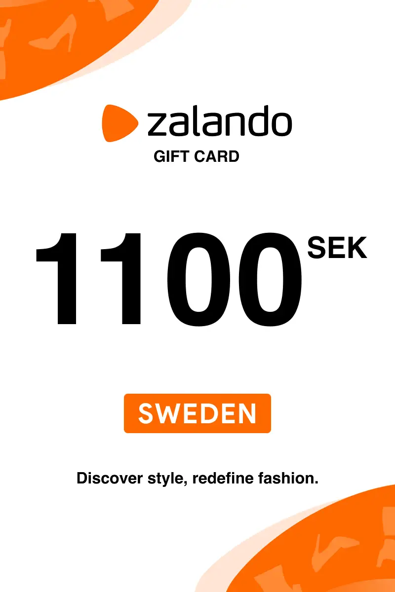 Zalando 1100 SEK Gift Card (Sweden) - Digital Key