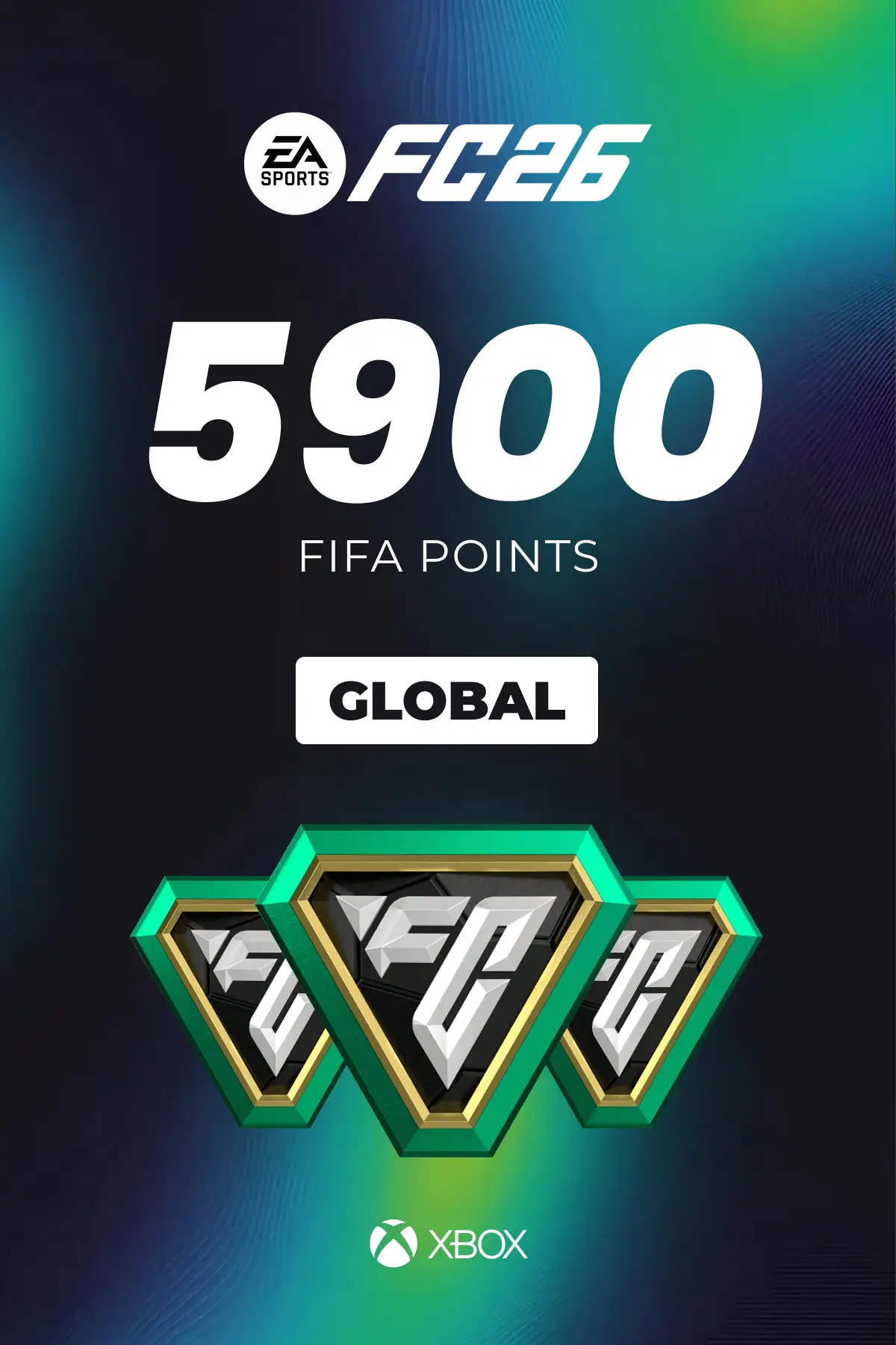 EA SPORTS FC 26 - 5900 FC Points (Global) (Xbox One / Xbox Series X|S) - Xbox Live - Digital Key