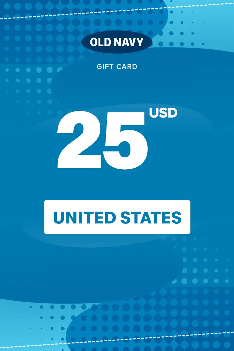 Old Navy 25 USD Gift Card (United States) - Digital Key