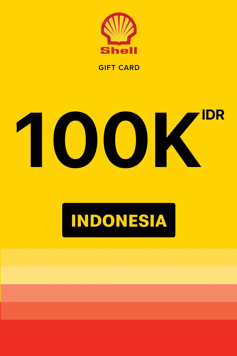 Shell 100000 IDR Gift Card (Indonesia) - Digital Key
