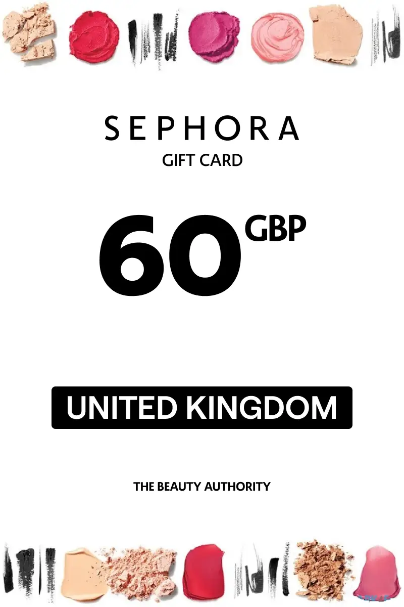 Sephora 60 GBP Gift Card (United Kingdom) - Digital Key
