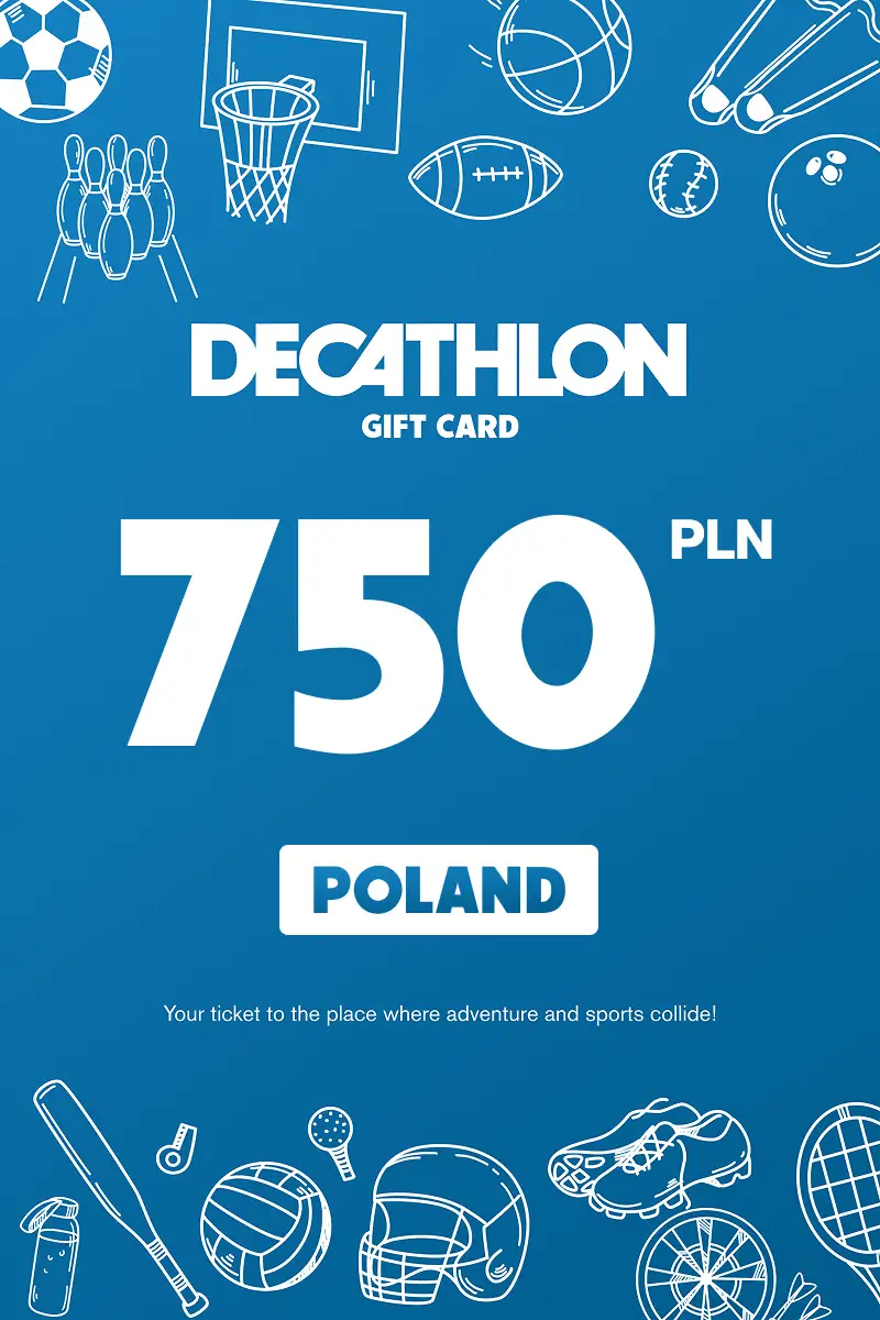 Decathlon 750 PLN Gift Card (Poland) - Digital Key