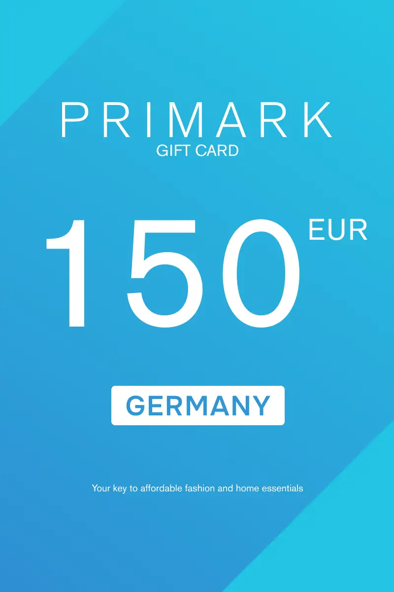 Primark 150 EUR Gift Card (Germany) - Digital Key