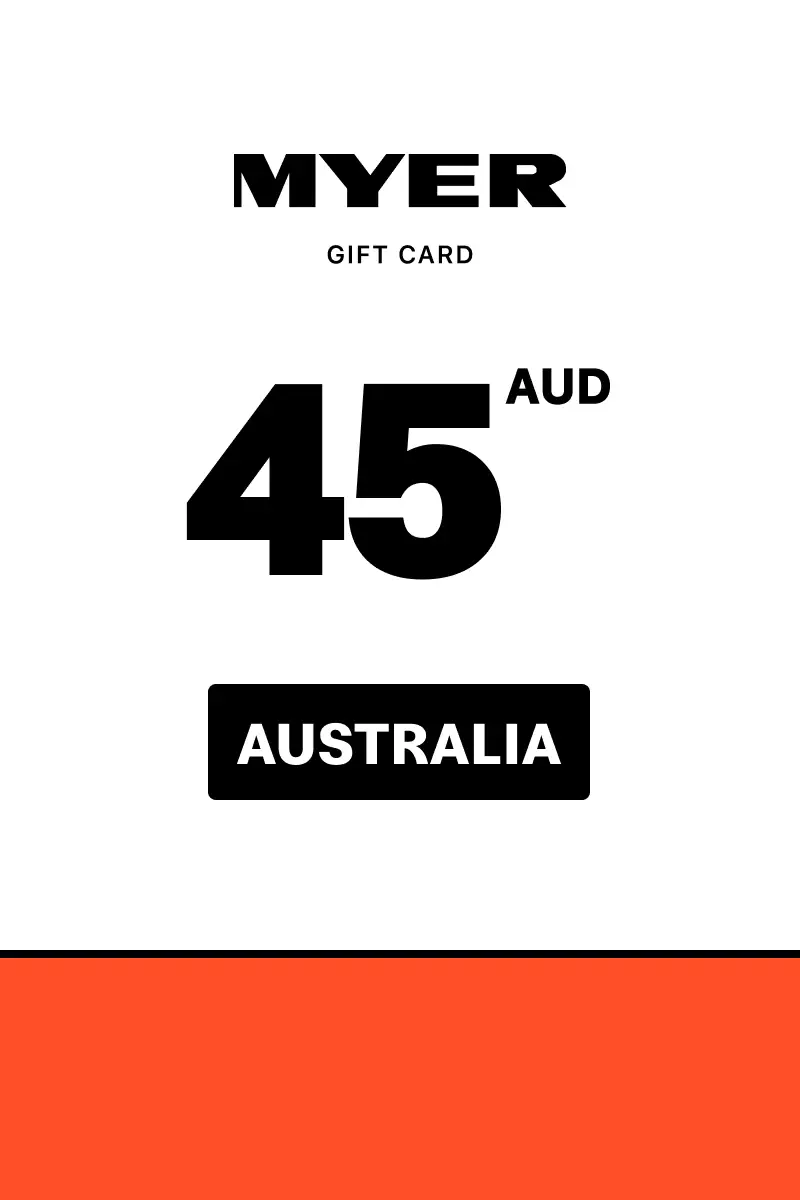 Myer 45 AUD Gift Card (Australia) - Digital Key