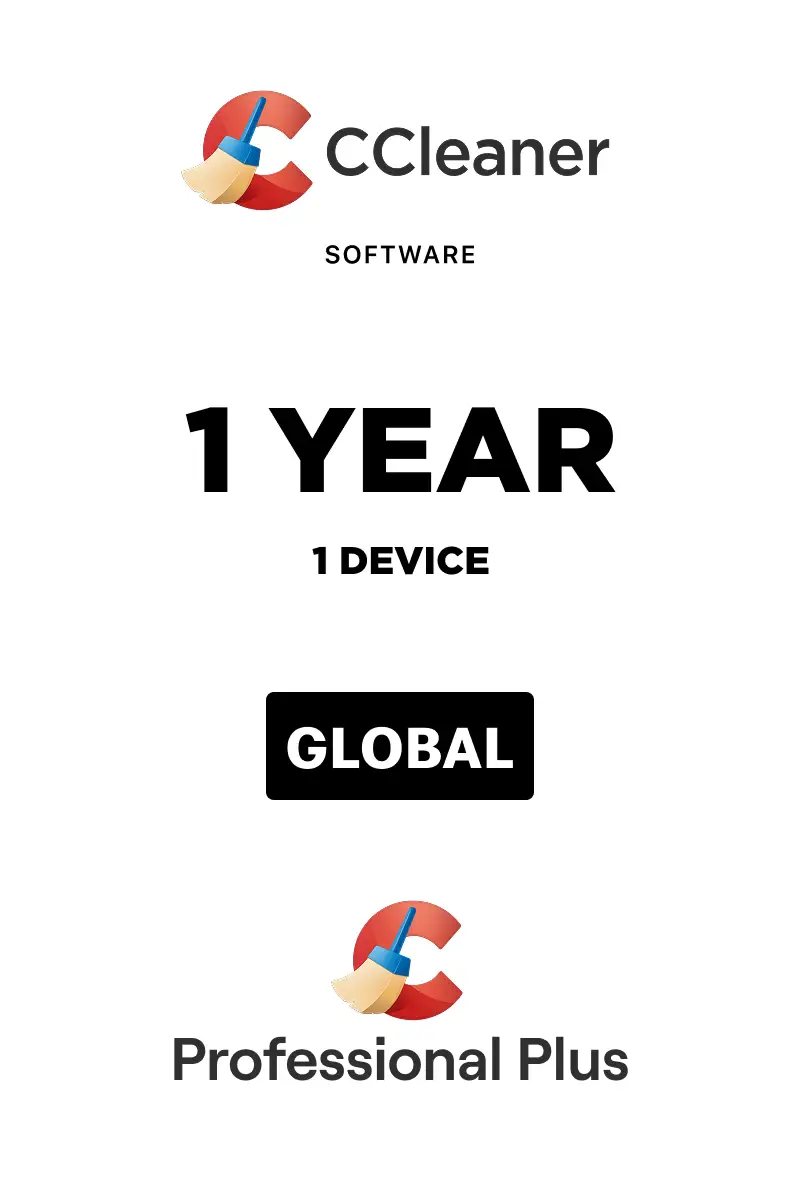 CCleaner Professional Plus (Global) (PC) 1 Device 1 Year - Digital Key