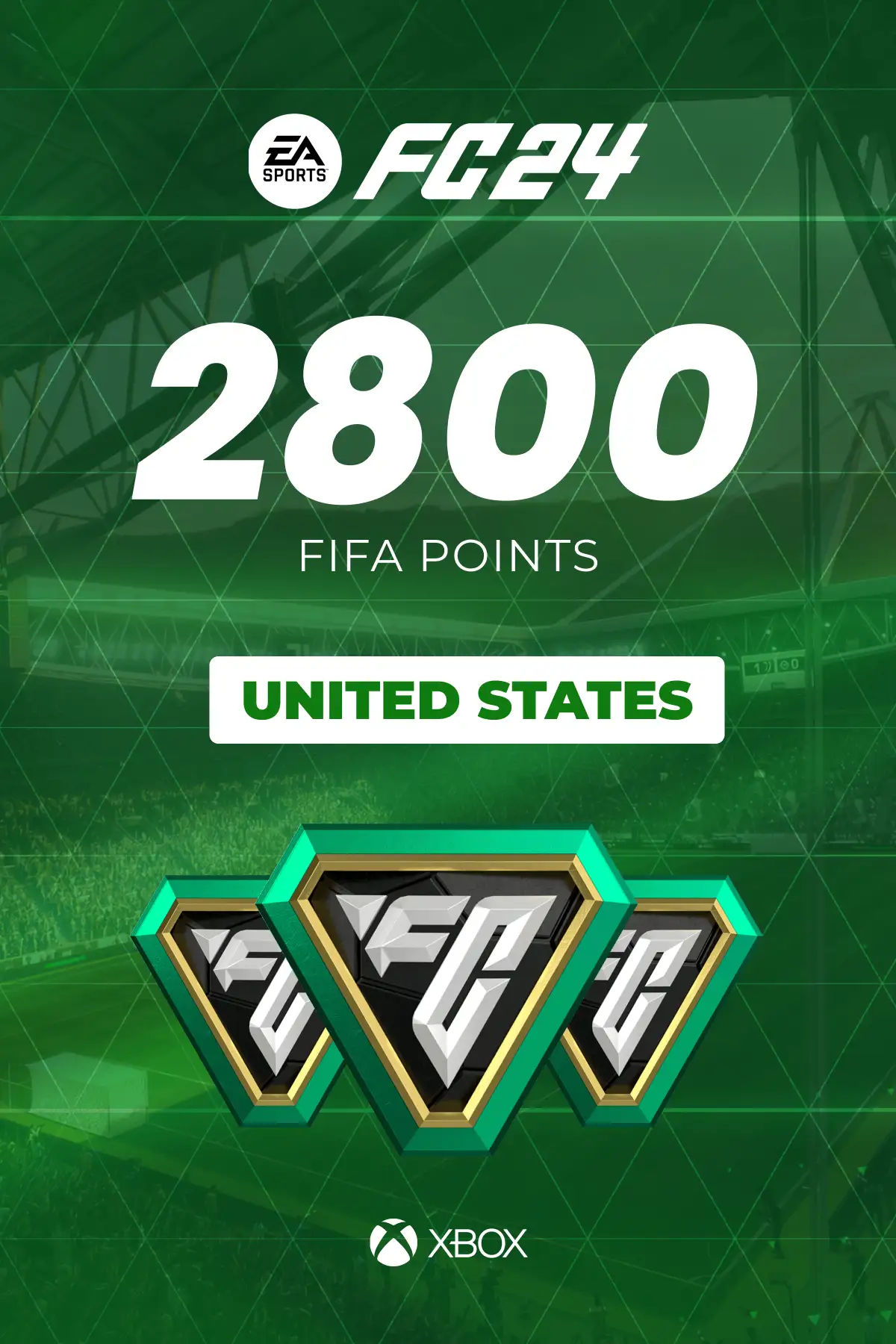 EA SPORTS FC 24 - 2800 FC Points (United States) (Xbox One / Xbox Series X|S) - Xbox Live - Digital Key