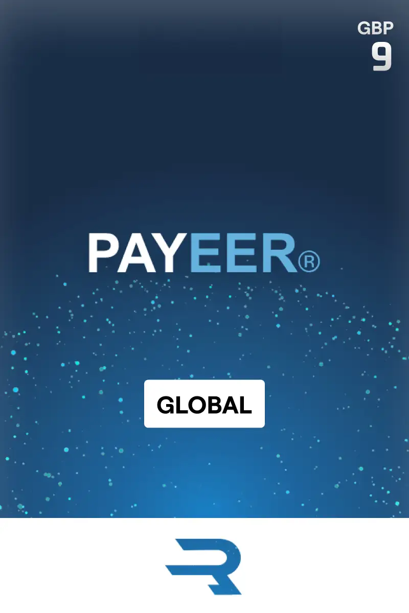 Rewarble Payeer 9 GBP Gift Card (Global) - Rewarble - Digital Key
