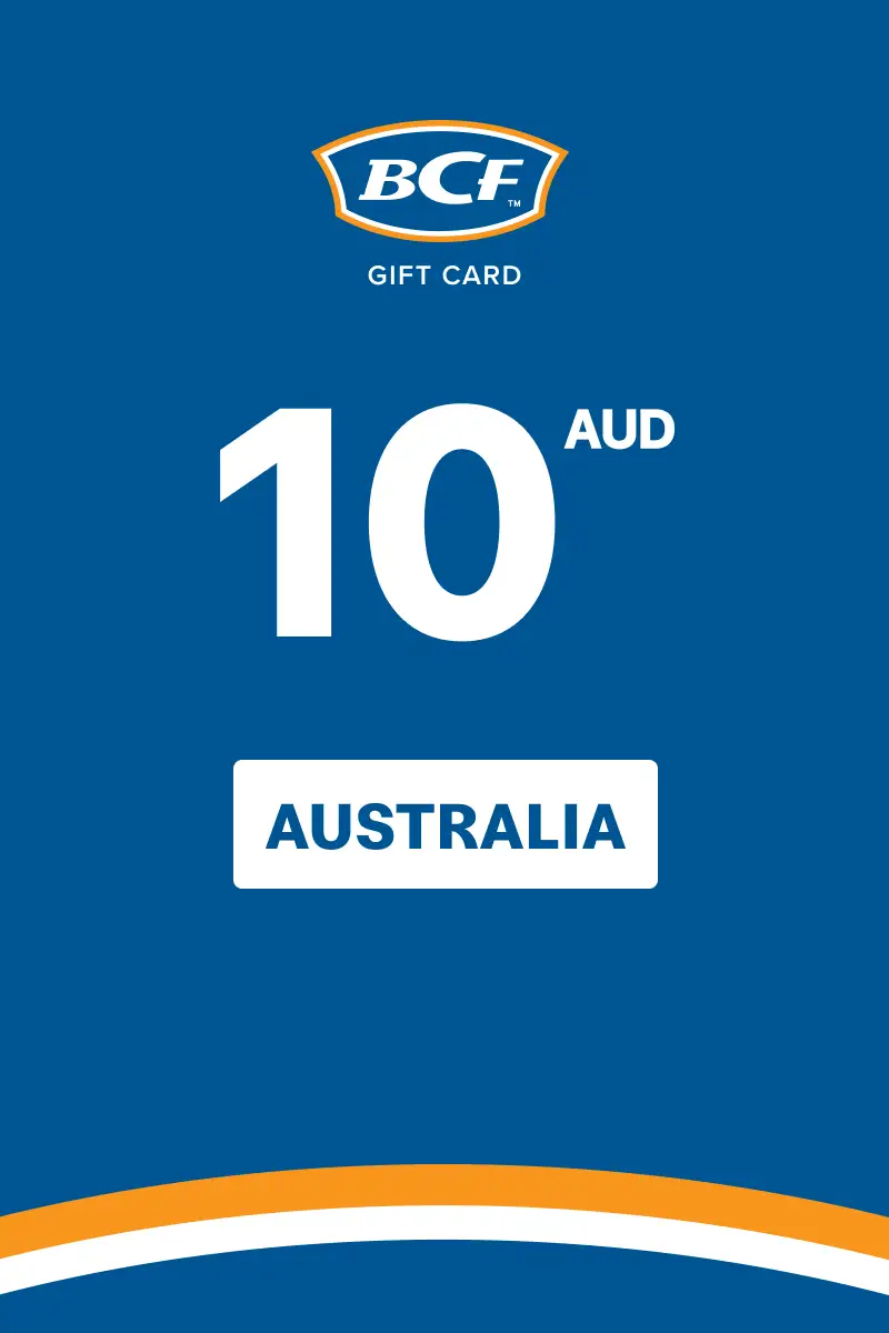 BCF 10 AUD Gift Card (Australia) - Digital Key