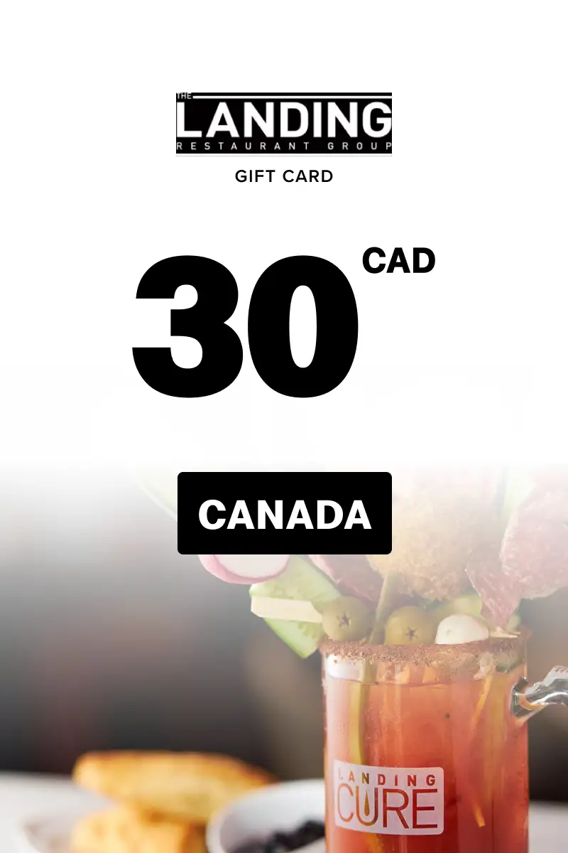The Landing Group of Restaurants 30 CAD Gift Card (Canada) - Digital Key
