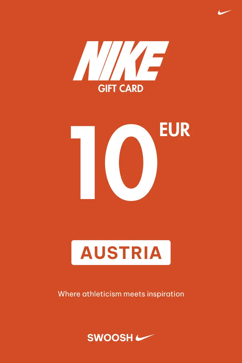 Nike 10 EUR Gift Card (Austria) - Digital Key